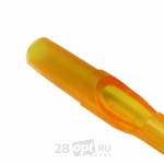 Уцененный товар Тату-наконечник Flat Professional Tip 5, Gold Shark, коробка 50 шт.