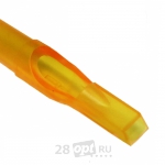 Уцененный товар Тату-наконечник Flat Professional Tip 7, Gold Shark, коробка 50 шт.