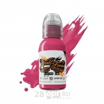 Краска для художественной татуировки  World Famous Tattoo Ink, Paraguay Pink, 15 мл
