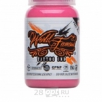 Краска для художественной татуировки  World Famous Tattoo Ink, Paraguay Pink, 15 мл