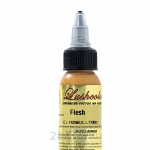 Уцененный товар Краска для художественной татуировки LushColor, Flesh, 30 мл